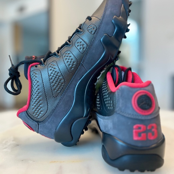 Air Jordan 9 Low Golf 'Charcoal’ - Picture 7 of 12